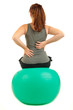 Rückenschmerzen mit Gymball 5.12