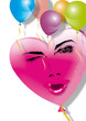 Ballons, Liebe, Party, Fest, Geburtstag Ballons, Liebe, Party, Fest, Geburtstag