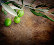Olives background