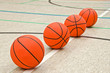 Basketbälle Halle