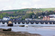 Old Bridge over the River Torridge at Bideford UK