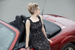 On the car