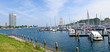 Seglerhafen mit passat