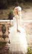 bride on stairs