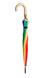 Colourful umbrella isolated on the white background Colourful umbrella isolated on the white background