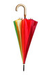 Colourful umbrella isolated on the white background Colourful umbrella isolated on the white background