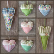 Collage with hearts