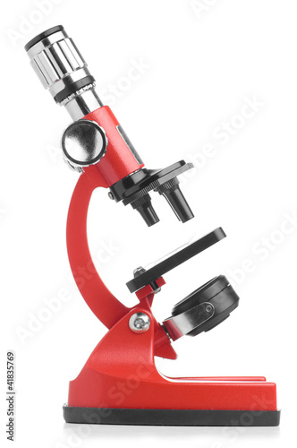 Photo: red microscope red microscope