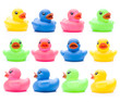Viele bunte Gummientchen