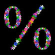 Floral percent