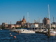 Blick auf Rostock.