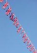 Illustration: British Union Jack Bunting Flags British Union Jack Bunting Flags