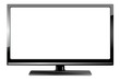Vektor: TV weißer Bildschirm TV weißer Bildschirm