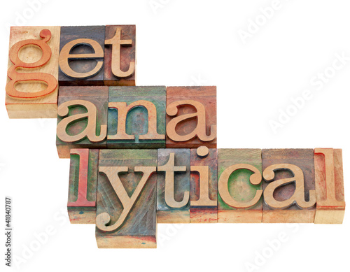Foto: get analytical in wood type get analytical in wood type