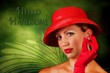 Lady in Red - Vintage