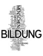 Wortwolke "Bildung"