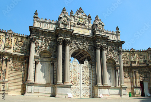 Photo: Dolmabahce Palace in Istanbul Dolmabahce Palace in Istanbul