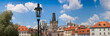 Prague. Charles Bridge in Prague  Czech Republic