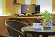 Cup of coffee on table