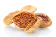 delicious dried figs isolated on white