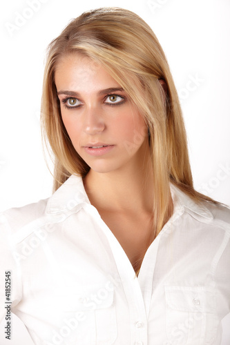 Photo: Beautiful blonde woman Beautiful blonde woman