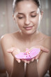 Orchid in hands