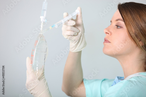 Photo: portrait of a nurse portrait of a nurse