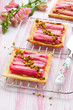 Rhubarb tart