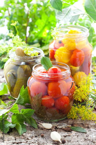 Photo: Preserved vegetables Preserved vegetables