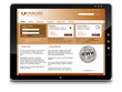 Tablet-PC, tragbarer Computer, Webdesign, Homepage, Internet