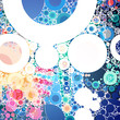 Abstract Circles Mosaic Background Pattern Abstract Circles Mosaic Background Pattern