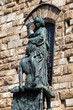 Florence - The statue of Judith and Holofernes. Florence - The statue of Judith and Holofernes.
