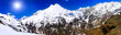 Beautiful view of mountaint Elbrus - highest peak of Europe
