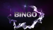 BINGO Text in Particle (Double Version) Blue - HD1080