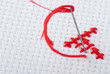 Photo: cross-stitch closeup cross-stitch closeup
