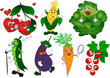 vegetables set