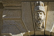 Mascaron adorning an old keystone