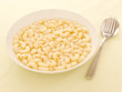 close up of a bowl of macaroni soup close up of a bowl of macaroni soup