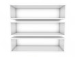 Wooden book shelf background illustration
