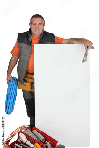 Foto: portrait of a worker portrait of a worker