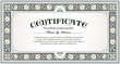 Vettoriale: Vintage frame, certificate or diploma template Vintage frame, certificate or diploma template
