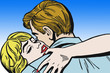 Pareja de Enamorados abrazandose Pareja de Enamorados abrazandose
