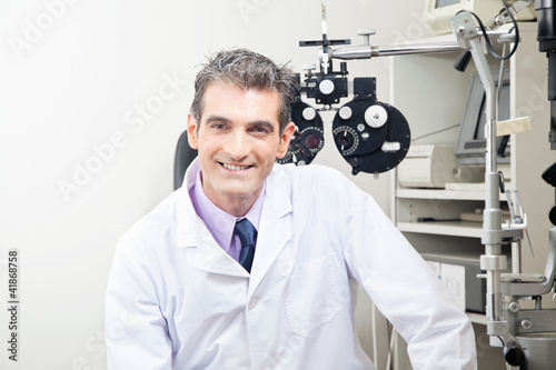 Photo: Doctor in Ophthalmology Clinic Doctor in Ophthalmology Clinic