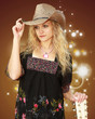 Photo/Illustration of Female Guitarist