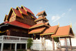 Myanmar style temple in Northern of Thailand.