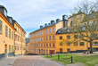 Stockholm. Old streets in Sodermalm Stockholm. Old streets in Sodermalm