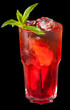 ice tea with citrus and grenadine
