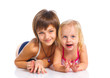 Two young beautiful girls Two young beautiful girls