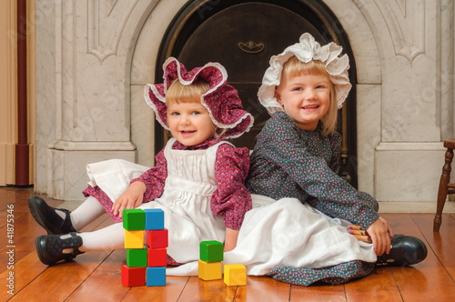 Photo: Victorian Looking Sisters Victorian Looking Sisters