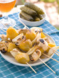 vegetable kebab